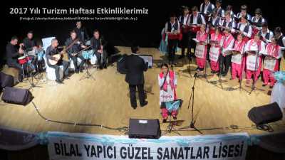 2017 Yılı Turizm Haftası Türkülerle Türkiyem Müzik Gösterisi
